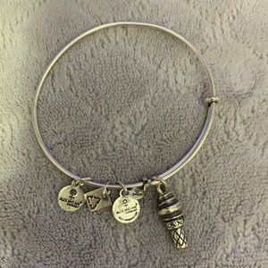 Alex and Ani Ice Cream Cone Bracelet